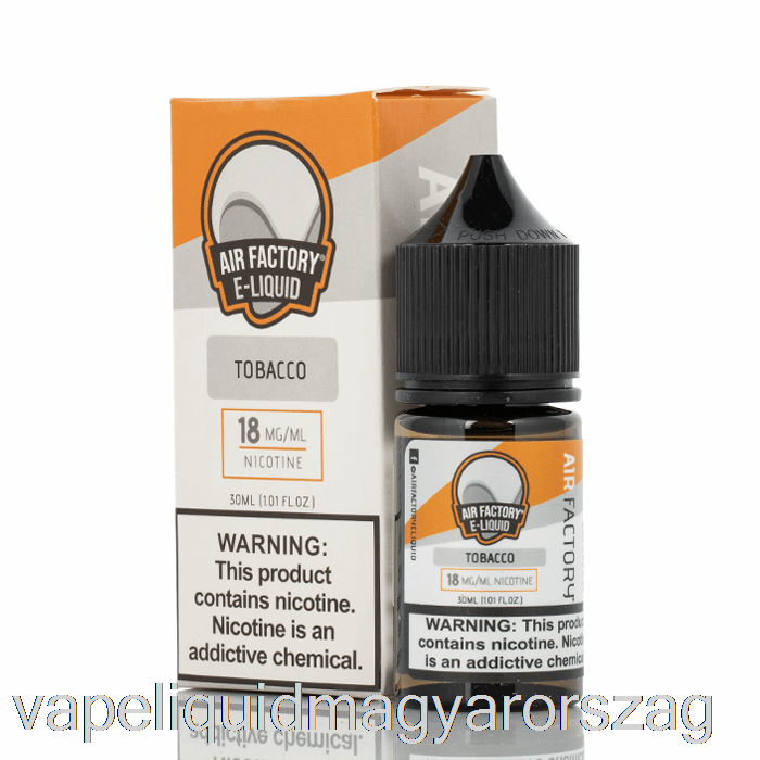 Dohány - Levegőgyári Sók E-liquids - 30 Ml 50 Mg Vape E Cigi